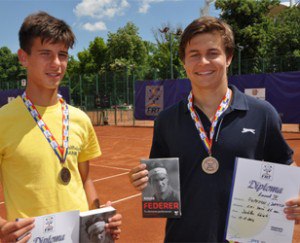 11 x 2 dublu tenis medalie