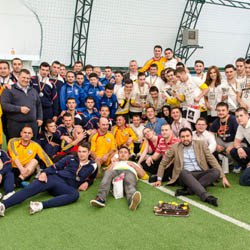 04 x 2 campiona editiei trecute este echipa Universitatii Bucuresti