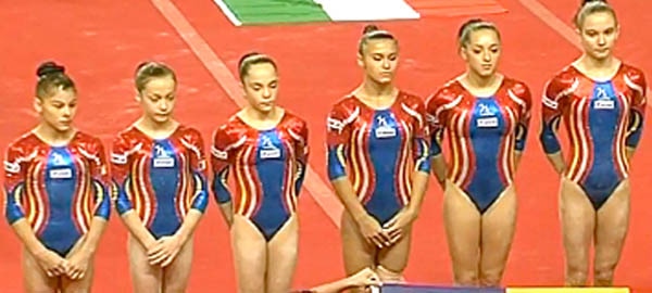 11 X 1 gimnastica echipa romaniei