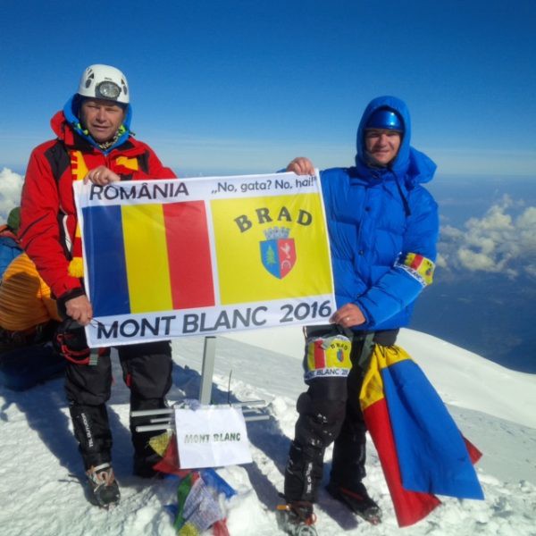 Florin Cazacu pe Mont Blanc 2