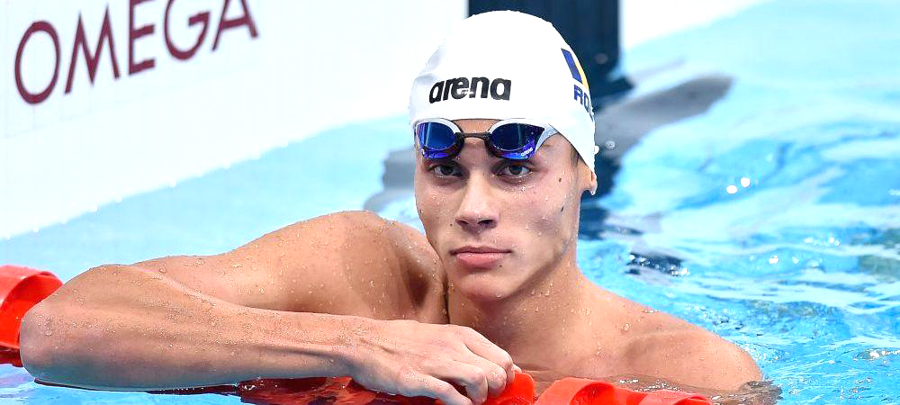 NATAŢIE. Gest deosebit al campionului David Popovici