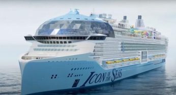 A fost lansat la apă cel mai mare vas de croazieră din lume