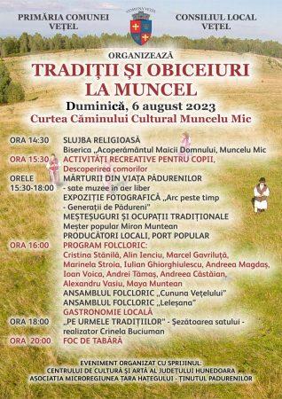 Pregătiți pentru TRADIȚII ȘI OBICEIURI LA MUNCEL? Sunteți invitați la o manifestare de suflet