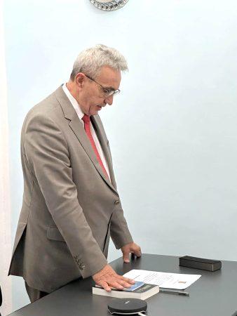 Noul subprefect a depus jurământul