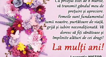 Felicitare 8 martie