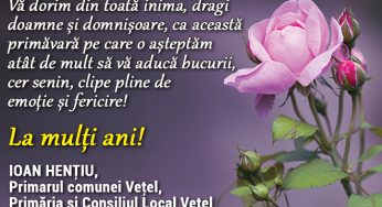 Felicitare 8 Martie